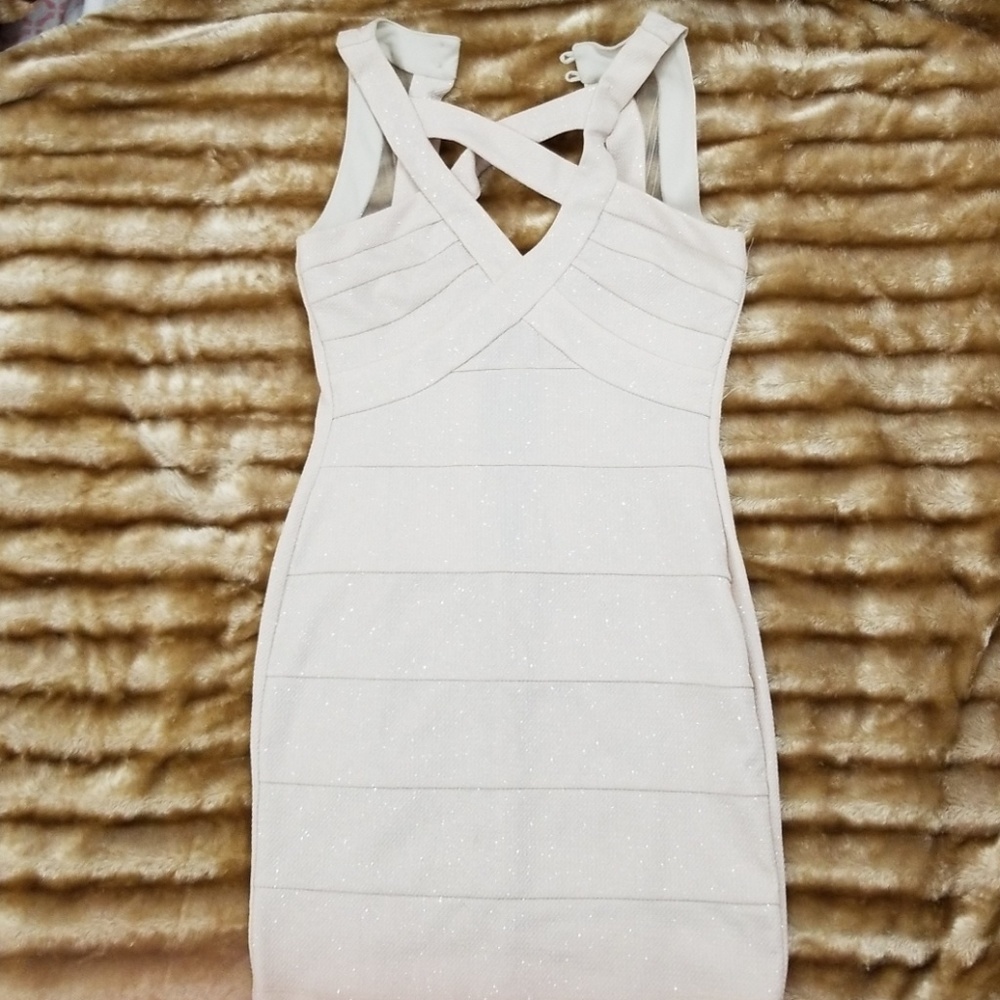 A bodycon dress